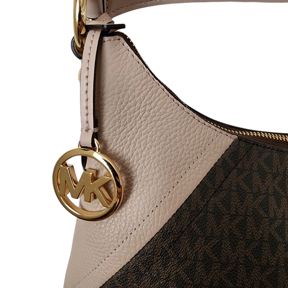 Michael Kors Brown and Light Pink Women's Bag - Picture 5 of 13